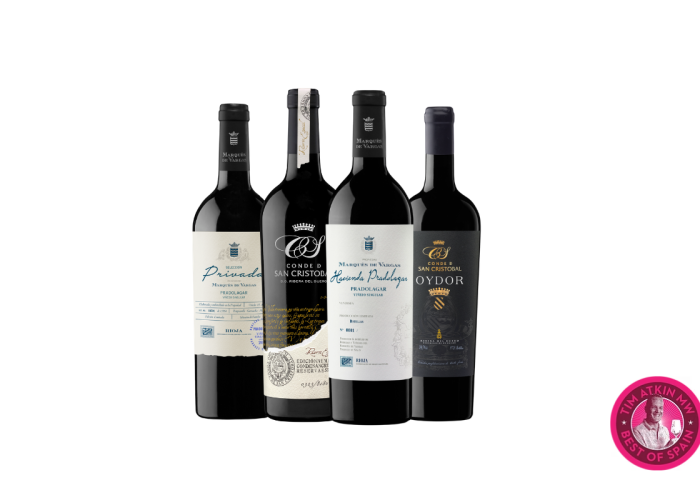 Las bodegas Marqués de Vargas y Conde de San Cristóbal presentes en The Best of Tim Atkin MW Spain 2026, con sus vinos más exclusivos