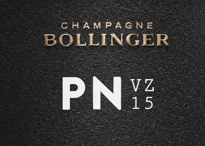Bollinger presenta una nueva cuvée elaborada únicamente con Pinot Noir: Bollinger P.N.