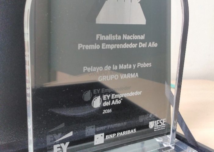 Pelayo de la Mata, finalista en los Premios Emprendedor del Año de EY