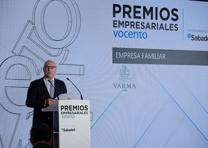 Vocento distingue a Grupo Varma como mejor empresa familiar, en la IV Edición de sus Premios Empresariales