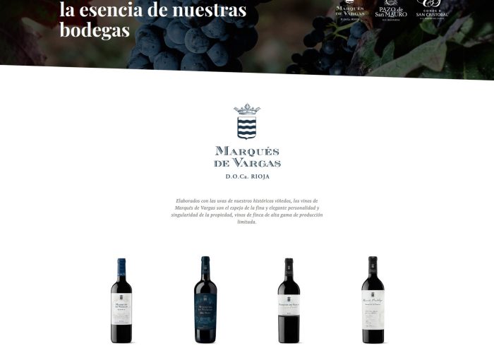 Bodegas y Viñedos Marqués de Vargas atiende las nuevas demandas de sus consumidores lanzando su tienda online