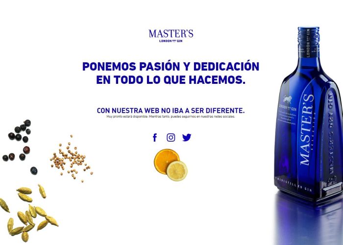 Master’s Gin estrena web