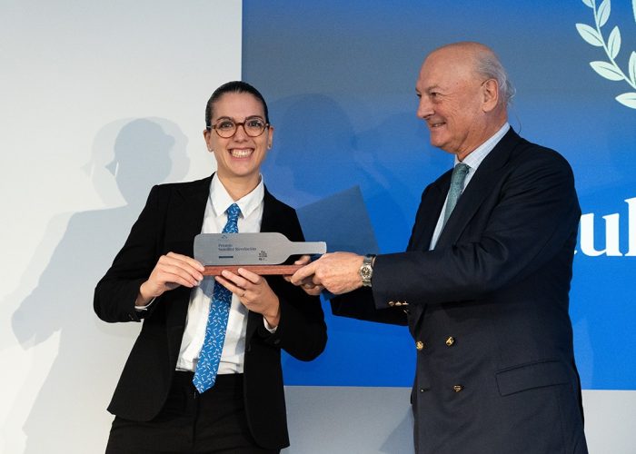 Paula Menéndez se alza con el Premio Sumiller Revelación Marqués de Vargas