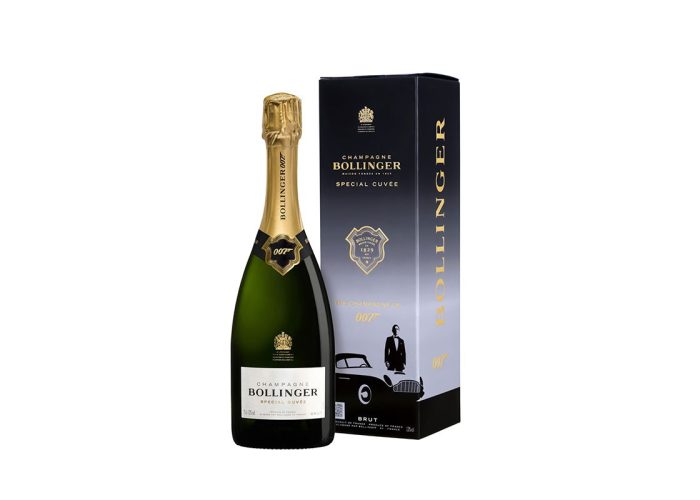 Champagne Bolliner lanza una edición limitada de su Special Cuvée dedicada a 007