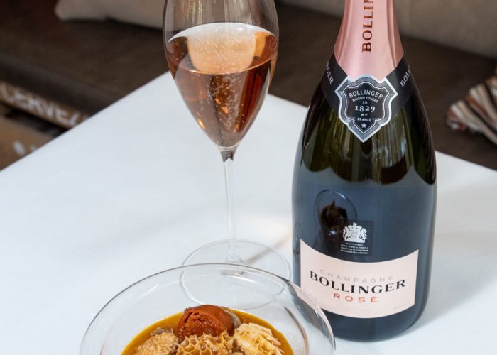 Callos y champagne: el maridaje más castizo de Bollinger y Amparito Roca para celebrar San Isidro